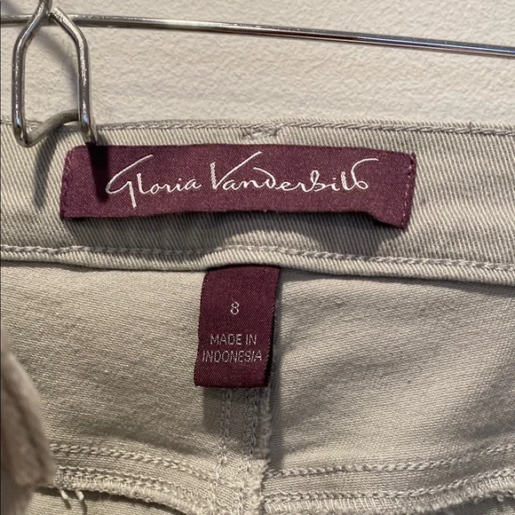 Gloria Vanderbilt Gray Jeans size 8 - Picture 5 of 6